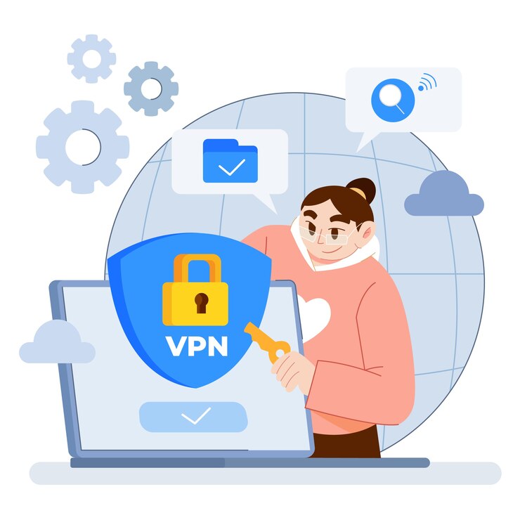 hand drawn vpn illustration 23 2149229497